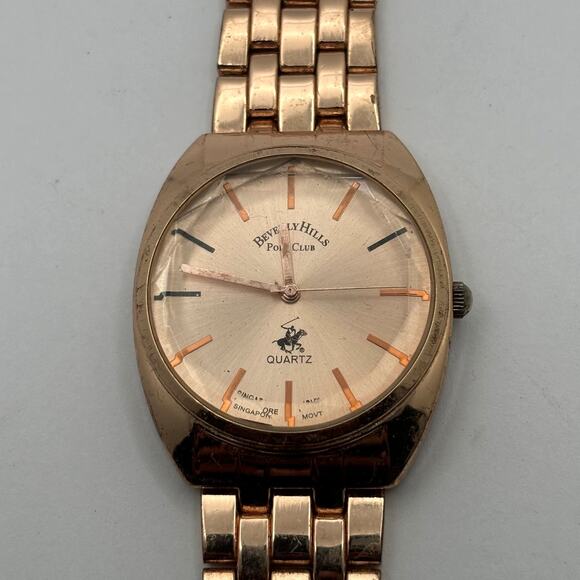 Retro Gold Beverly Hills Polo Club Watch - Picture 2 of 4